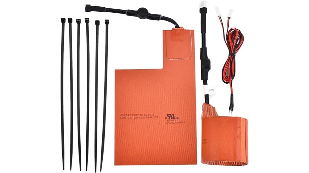 generator battery oil heating