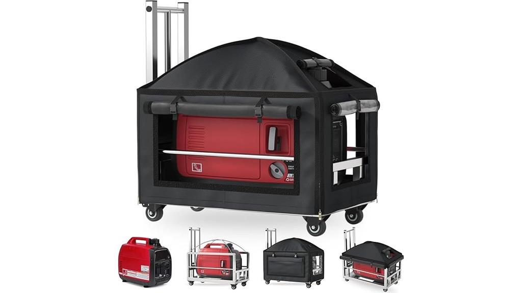 generator cart with cover