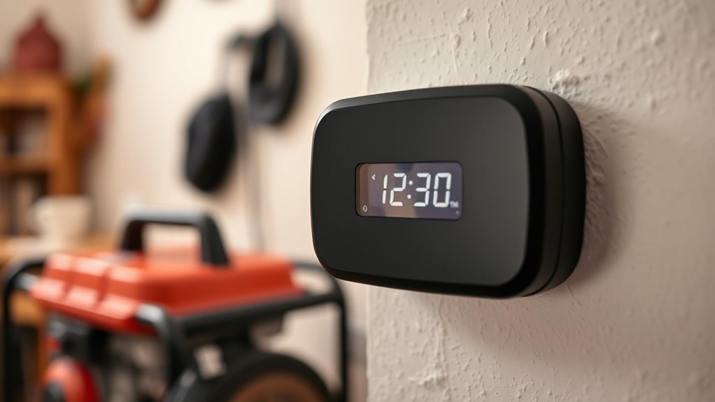 generator co alarms list