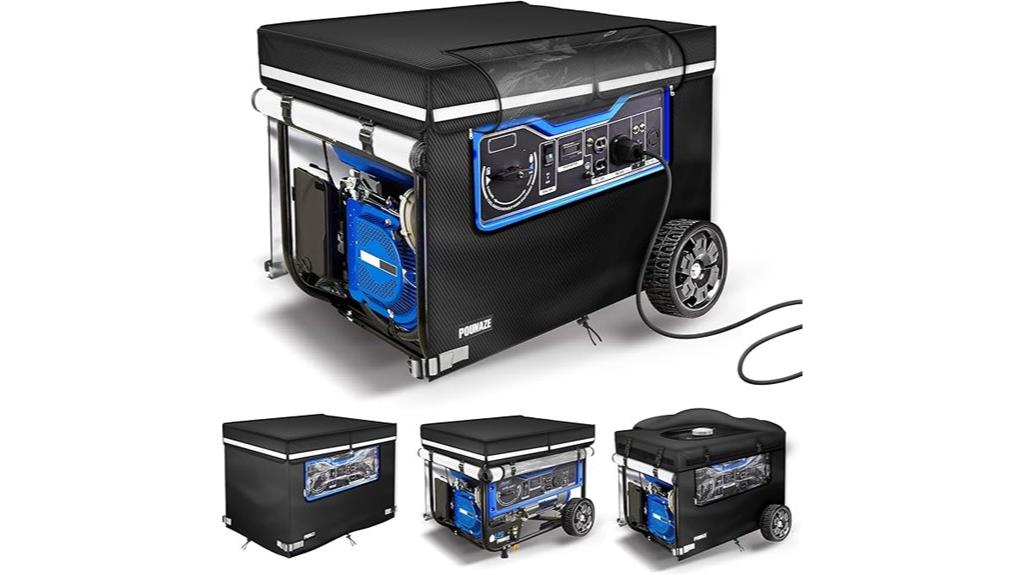 generator cover for large wattage