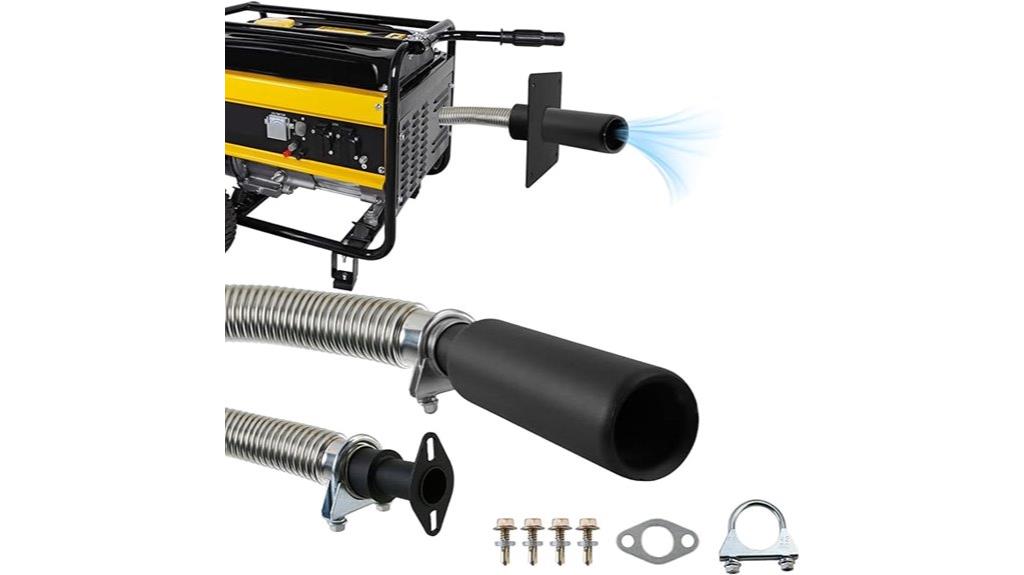 generator exhaust silencer kit