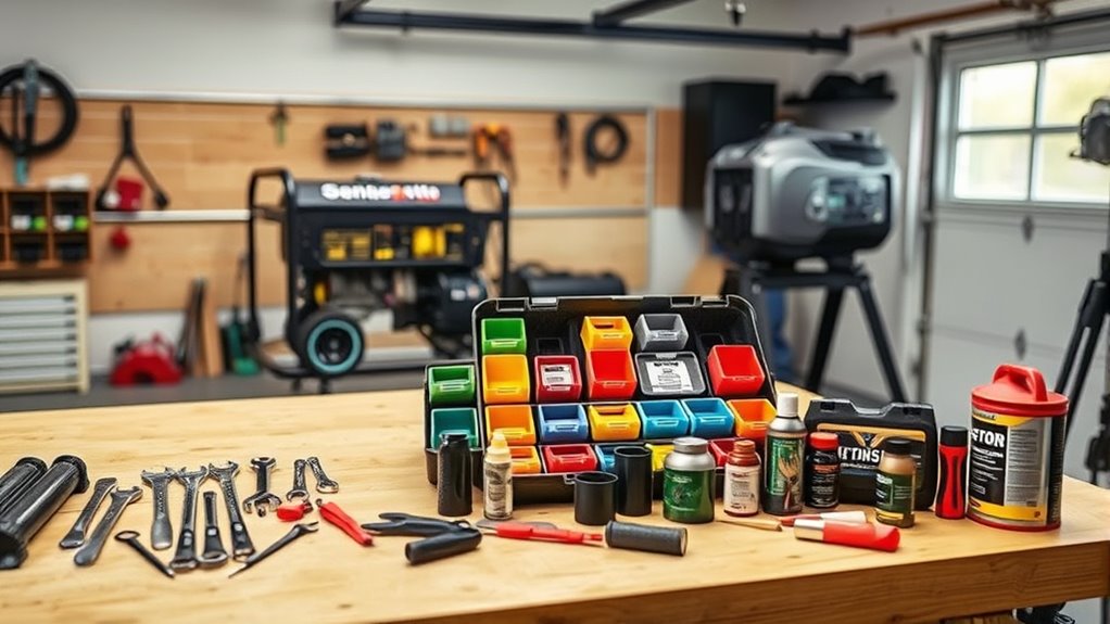 generator maintenance kit selection