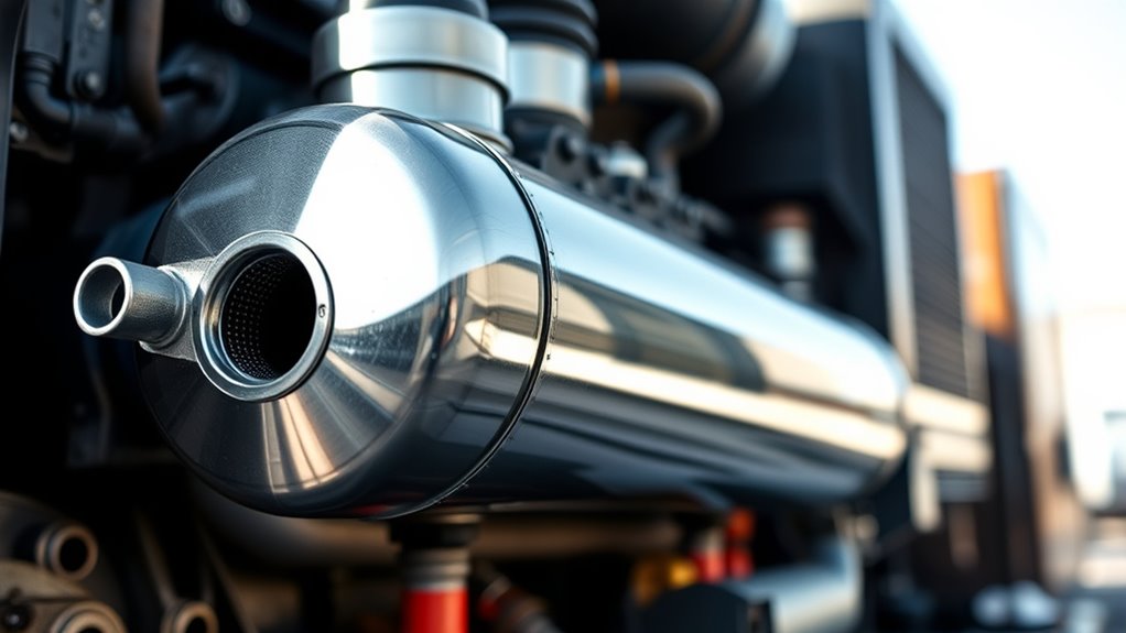 generator muffler selection criteria