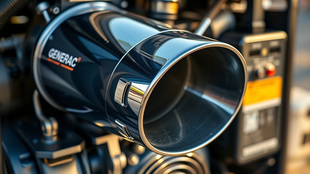 generator muffler selection criteria