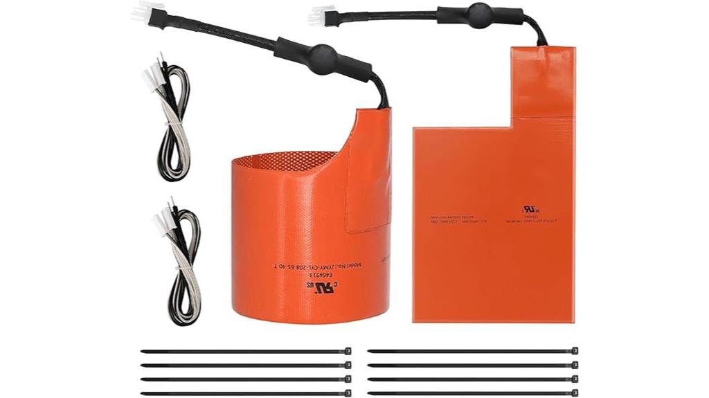 generator oil and battery heating