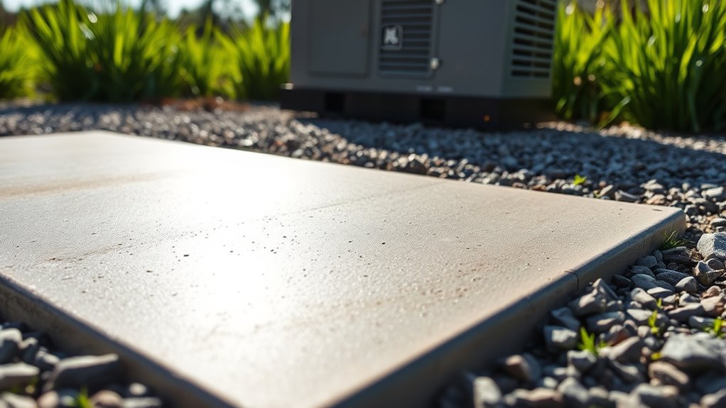 generator pad selection criteria