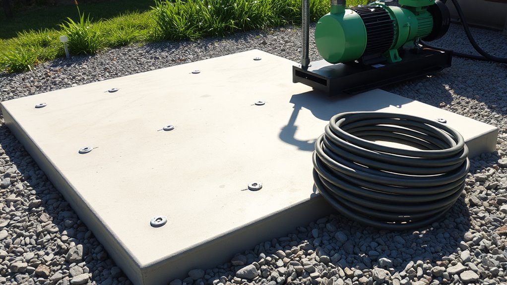 generator pad selection criteria