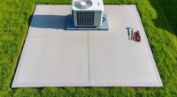 generator pads for heat pumps