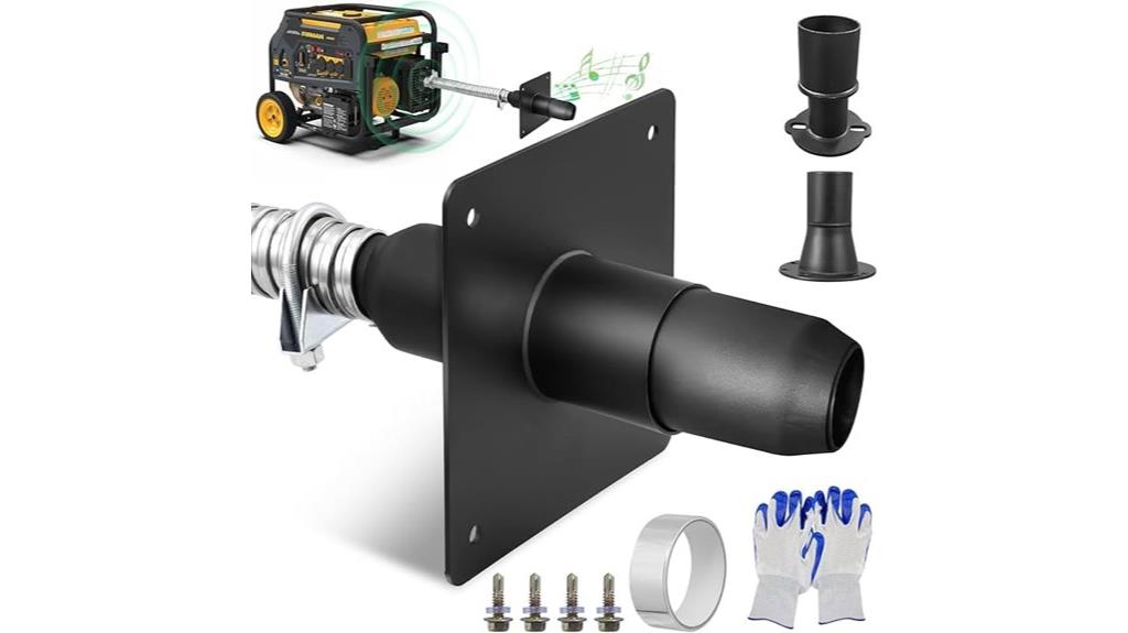 generator silencer exhaust kit