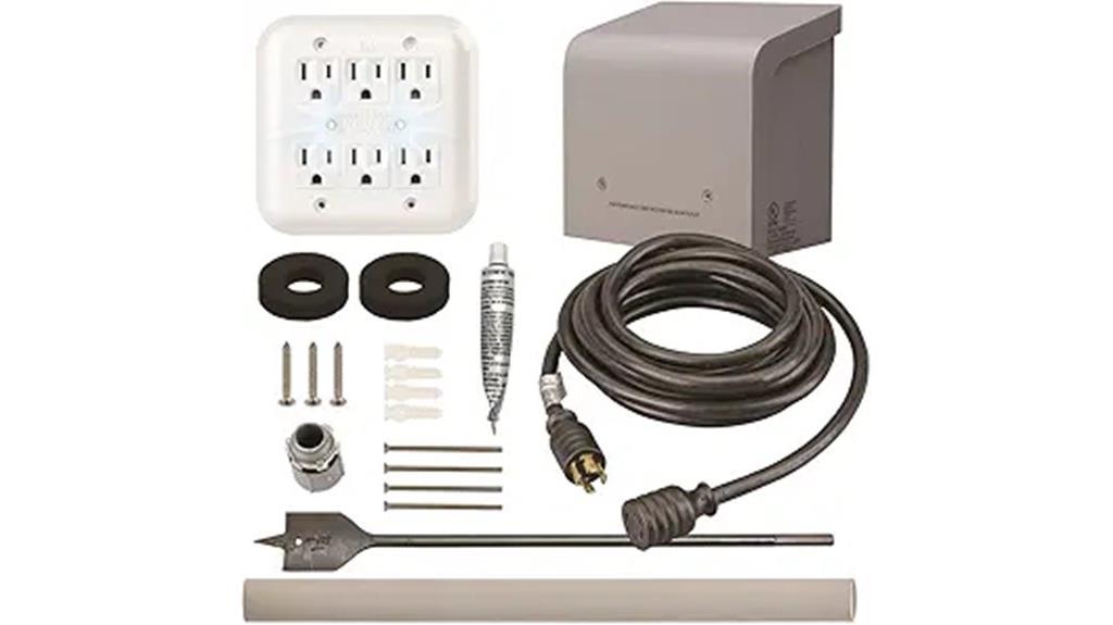 generator wall installation kit