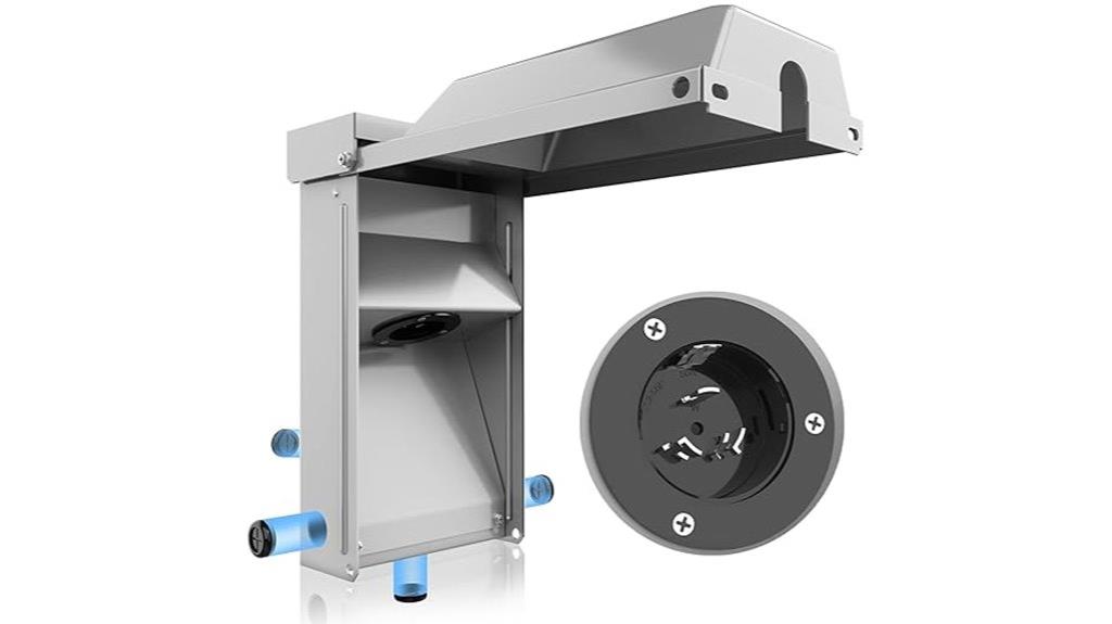 heavy duty generator inlet