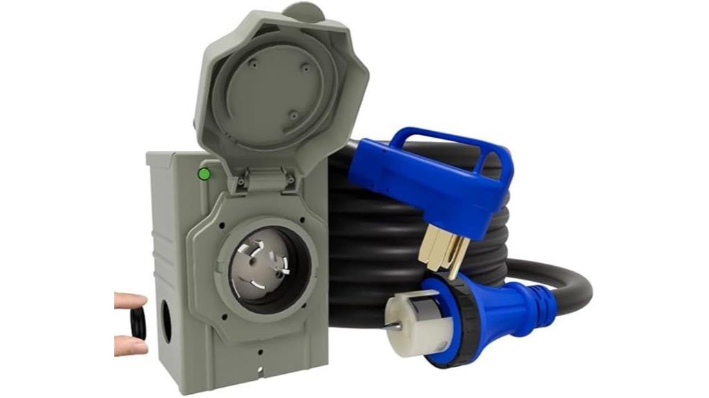 heavy duty generator power cord