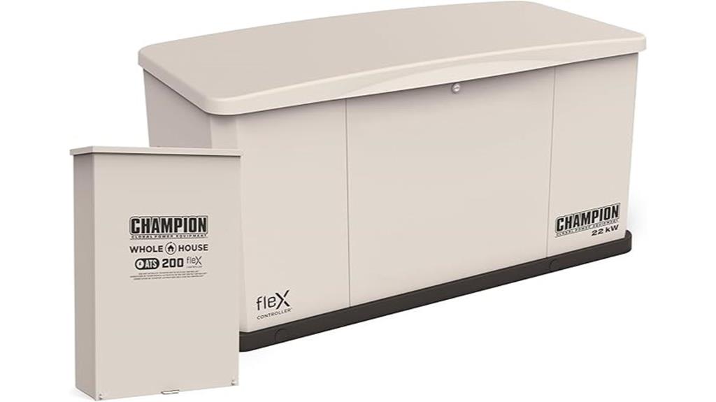 high capacity dual fuel generator