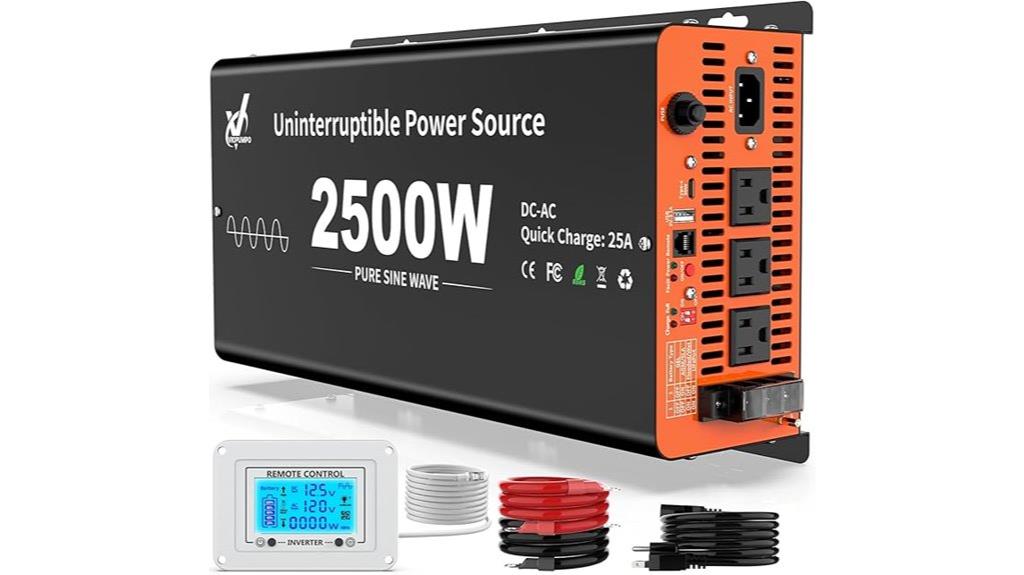 high capacity sump backup