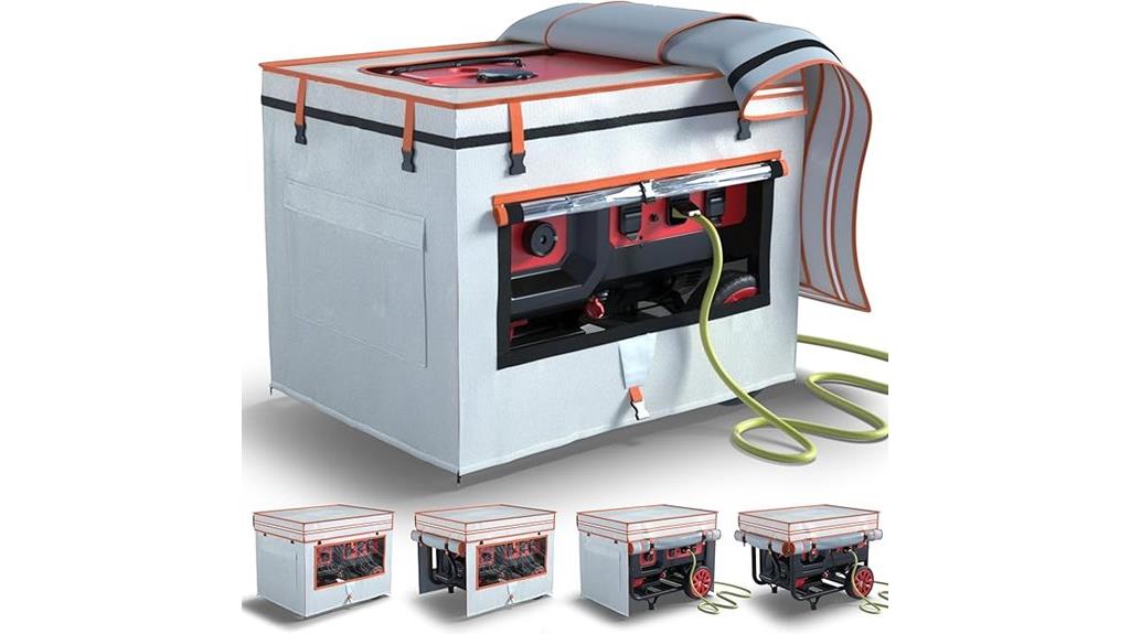 high power generator cover