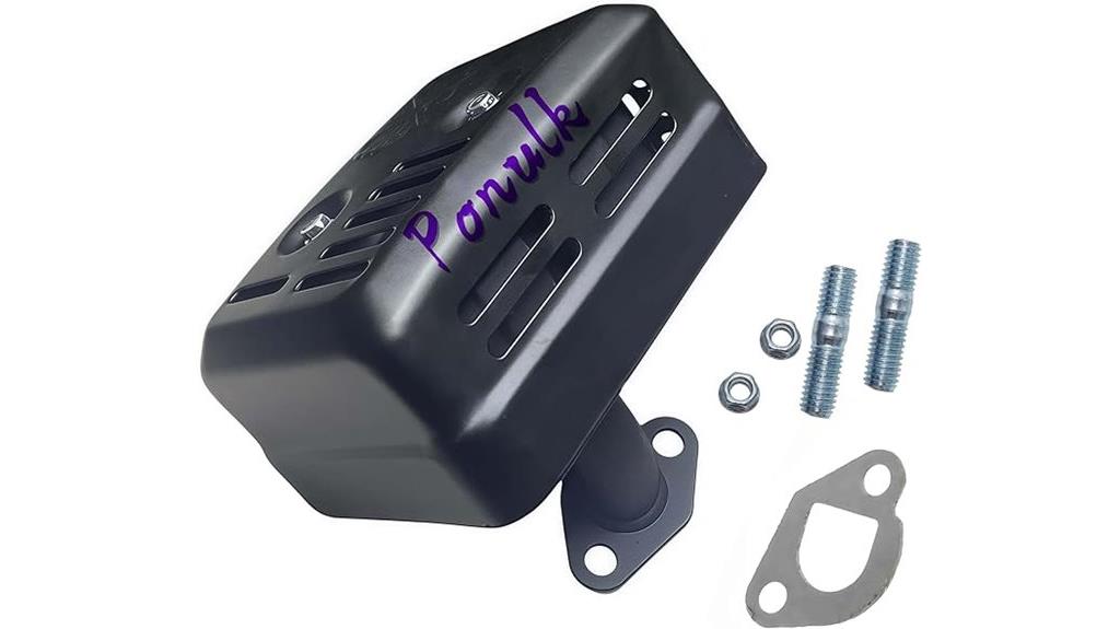 honda engine muffler assembly