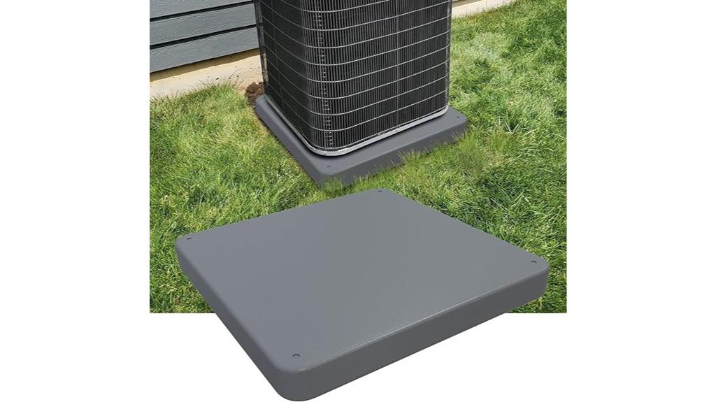 hvac equipment installation pad