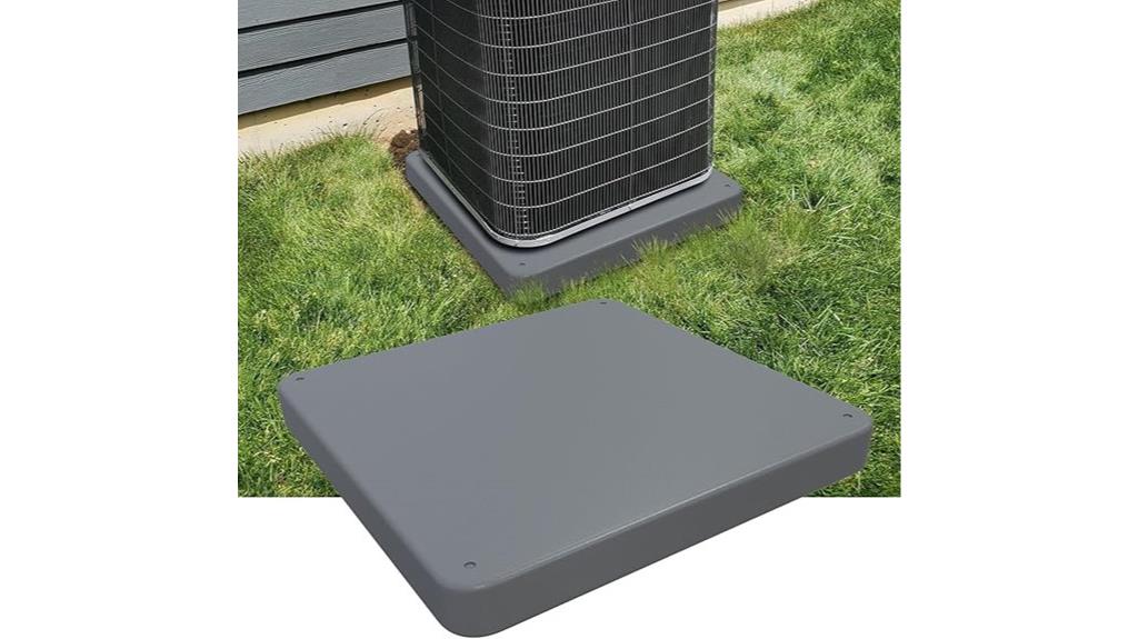 hvac equipment pad installation