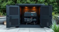 indoor generator enclosure options
