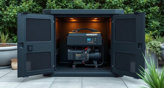 indoor generator enclosure options