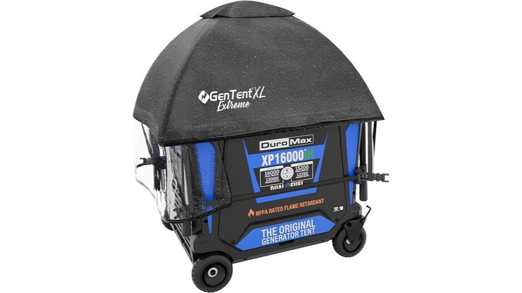 large inverter generator shelter