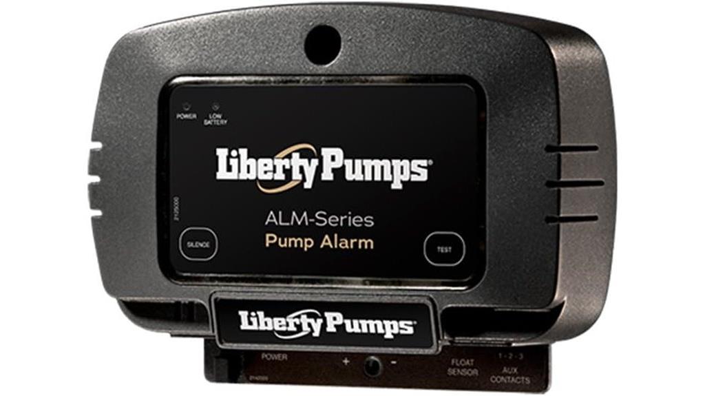 liberty pumps alarm black