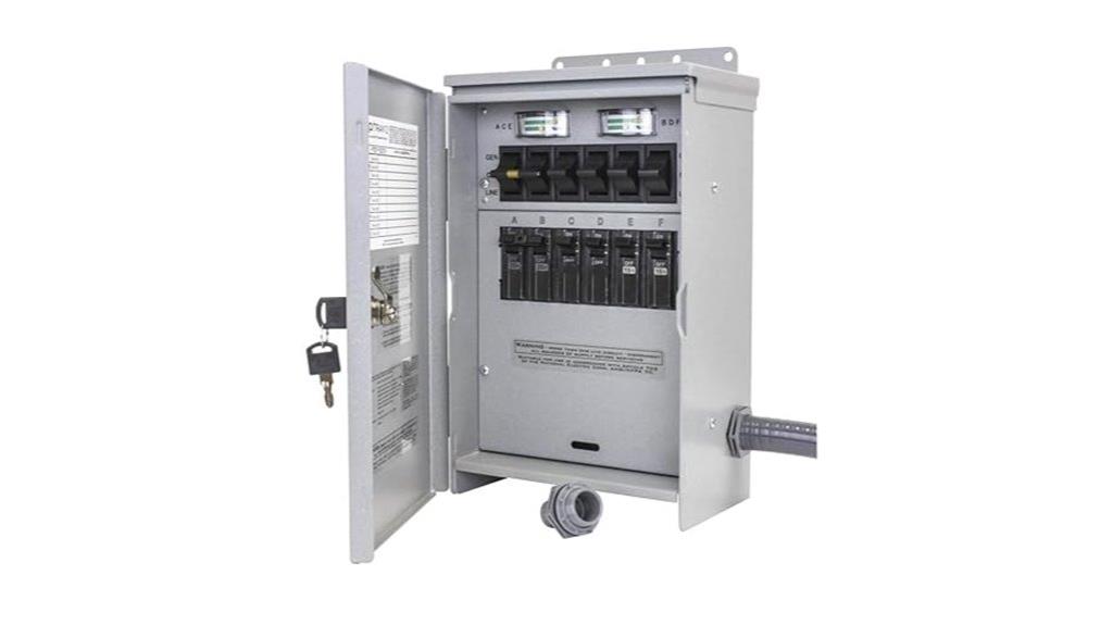 outdoor 30 amp transfer switch