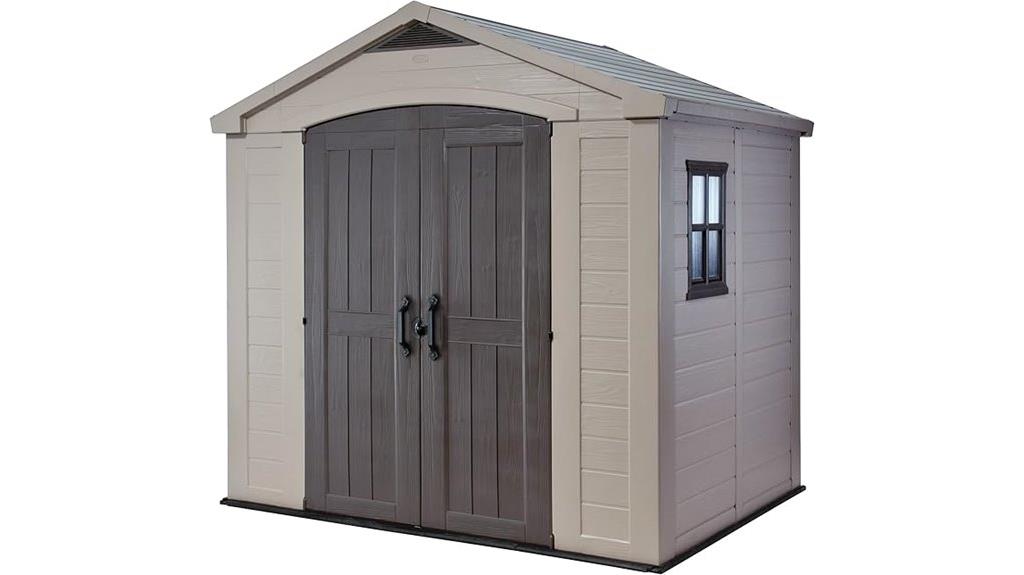 outdoor 8x6 ft shed