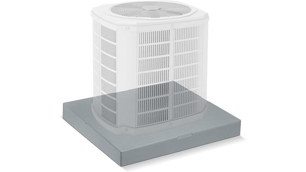 outdoor hvac equipment pad