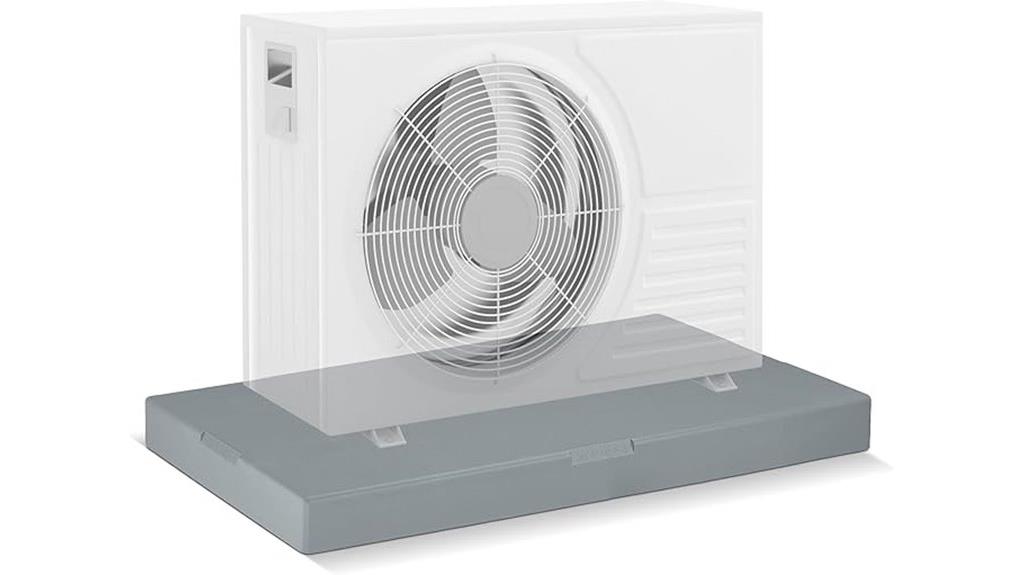 outdoor hvac equipment pad