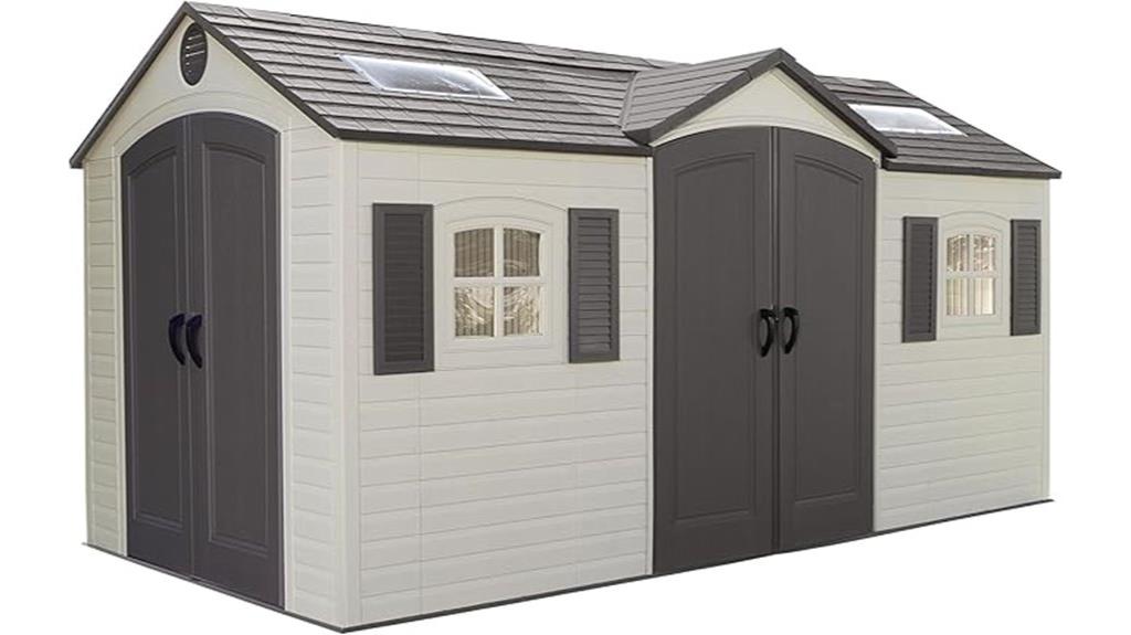 outdoor storage shed dimensions