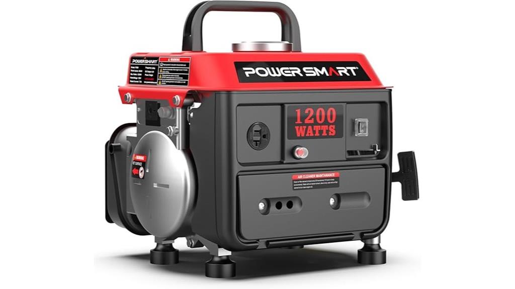 portable 1200w power generator