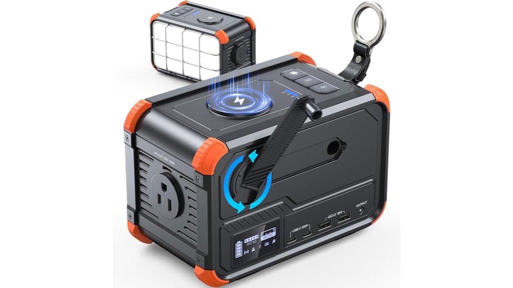 portable 153wh solar generator