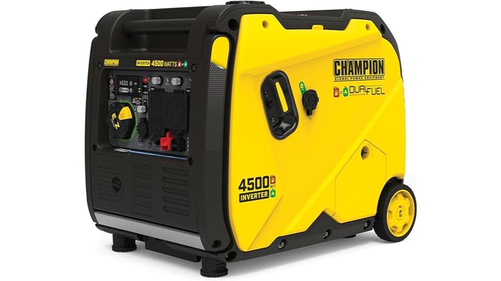portable dual fuel generator