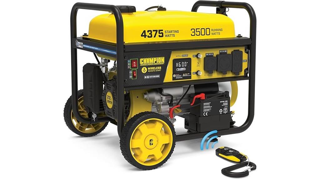 portable generator with remote start