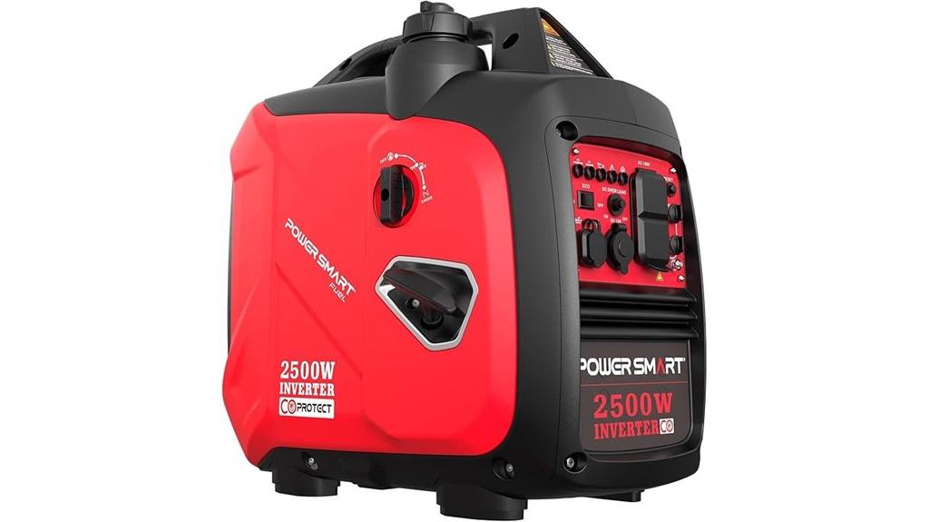 portable generator with safety