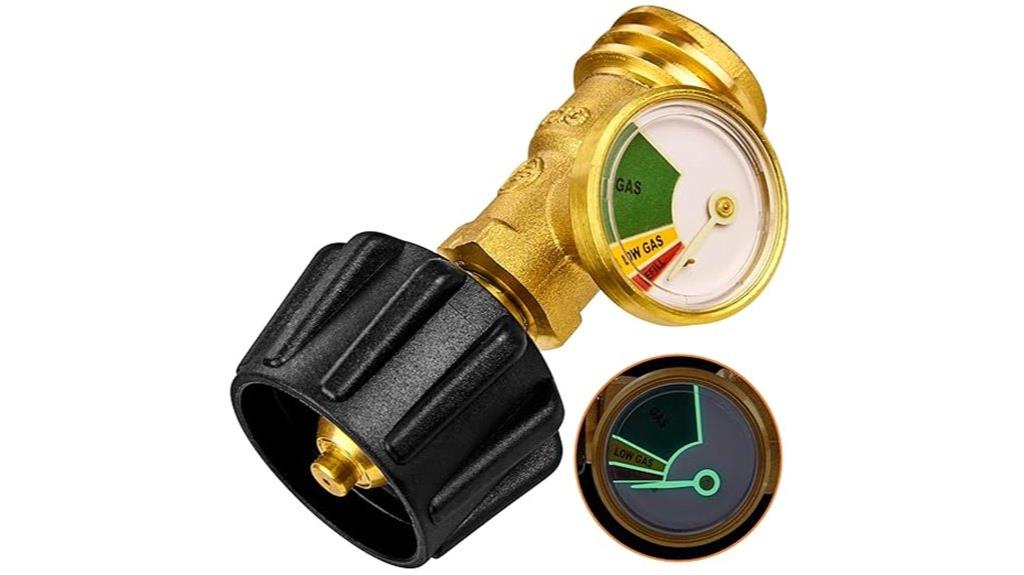 propane tank leak indicator