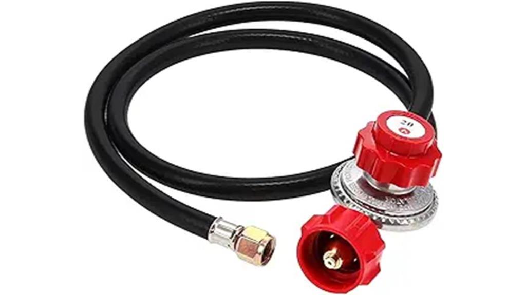 red gasone propane regulator