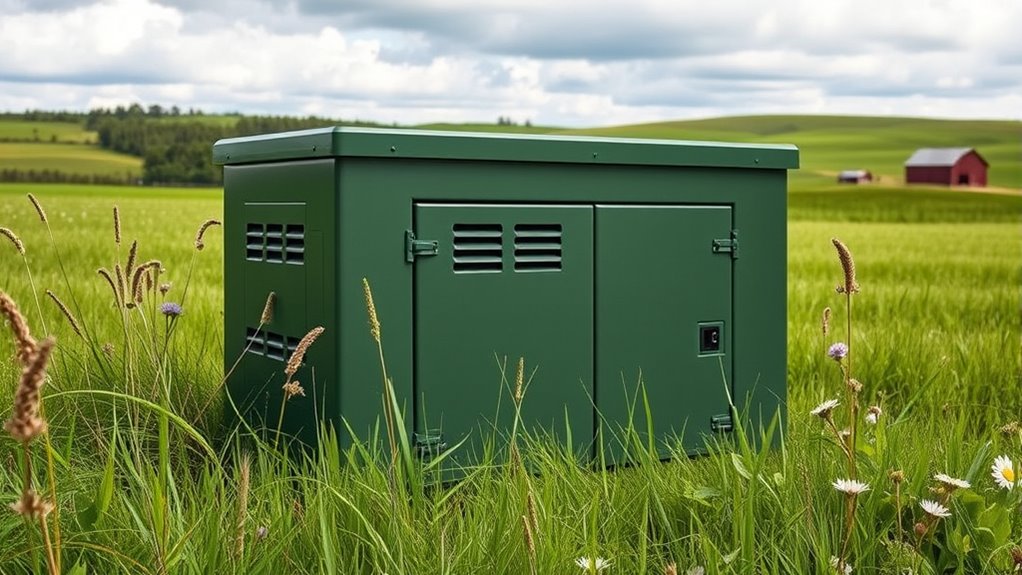 rural generator enclosure considerations