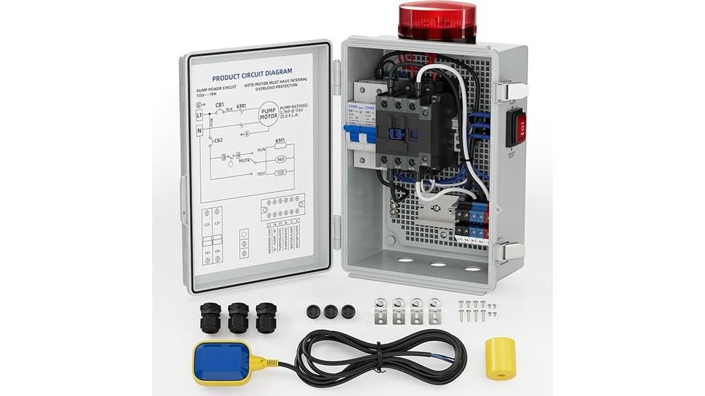 septic tank water alarm