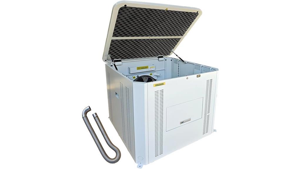 silent generator enclosure