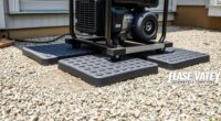 small home generator pads