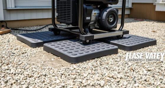 small home generator pads