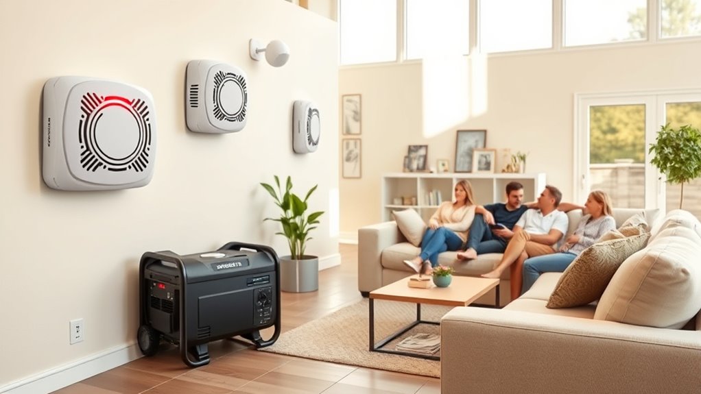 top generator co alarms
