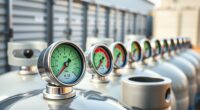 top propane tank gauges