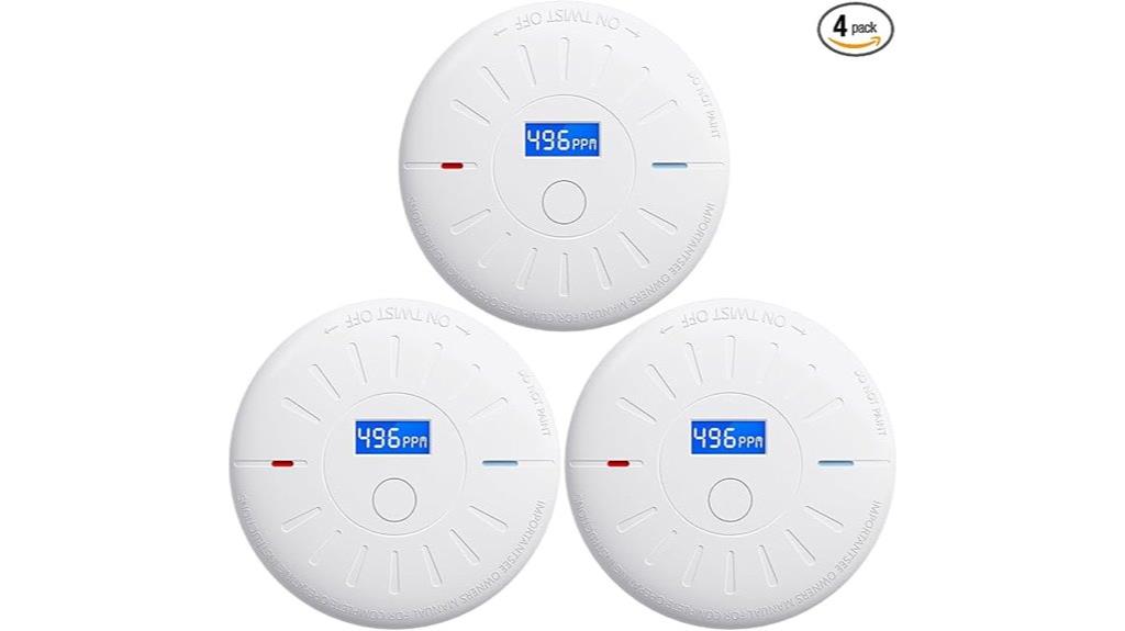 triple pack smoke detectors