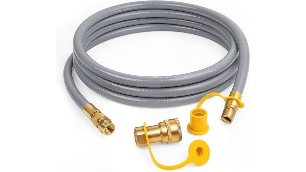 twelve foot gas hose