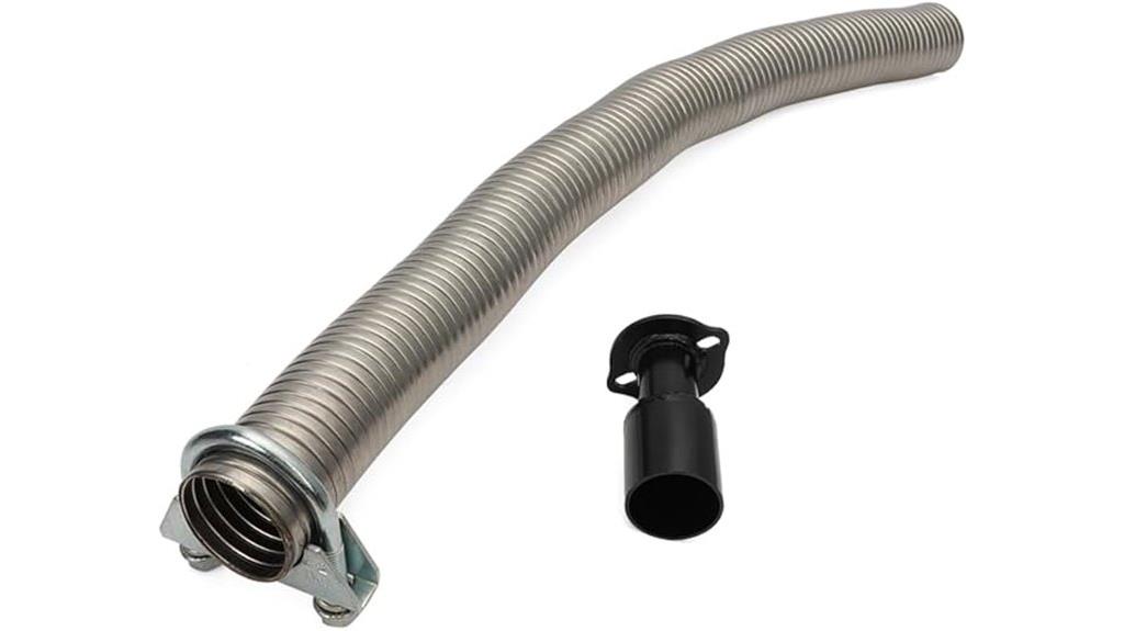 two foot universal exhaust extension