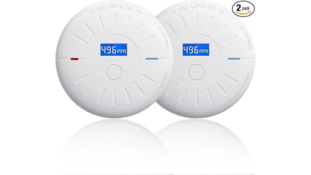 two pack smoke detectors