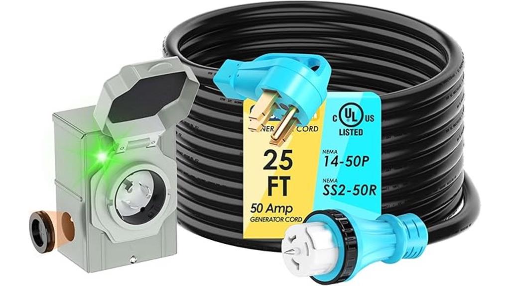 ul listed generator cord